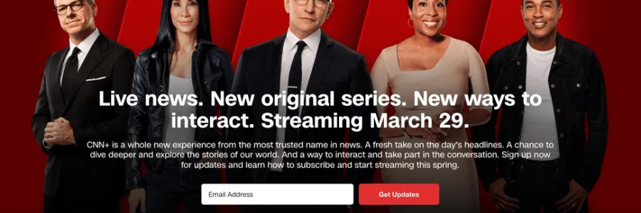 An ad for the now-defunct CNN+ indicates the early optimism behind the failed streaming service.
